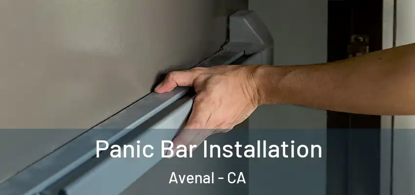  Panic Bar Installation Avenal - CA